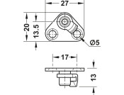 MaxiUp M/Brkt SlideOn Clip Varianta SNP