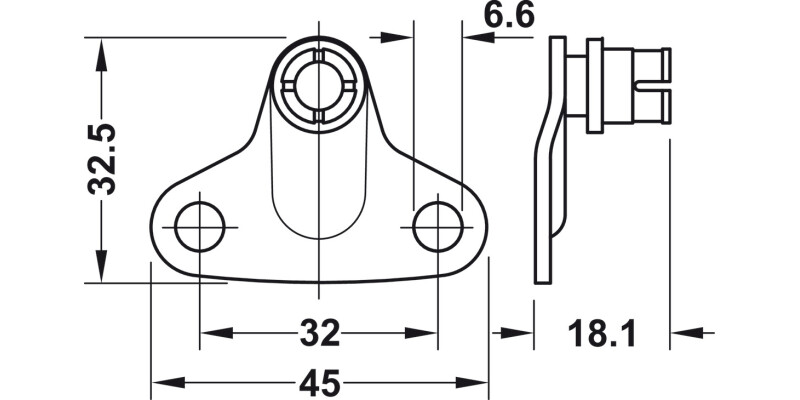MaxiUp M/Brkt 37 or 63mm SNP
