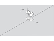 90D Plano Medical Flap Hinge ZA/Brs NP