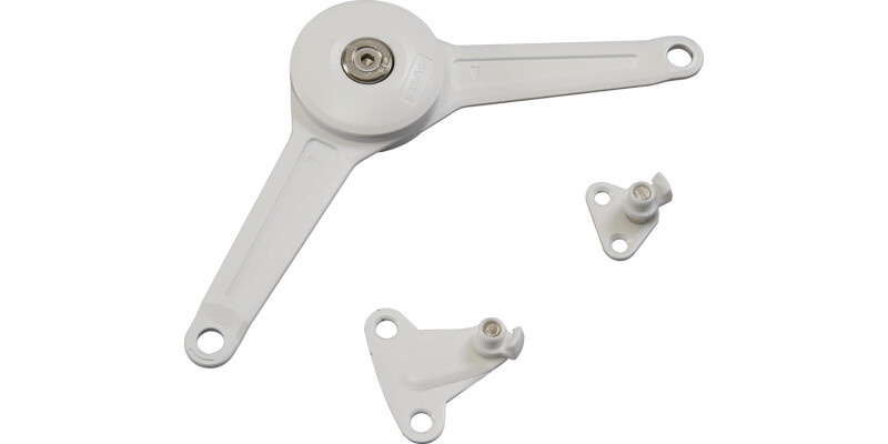 Duo Std Flap/Lid Stay 37mm Hospa Wht