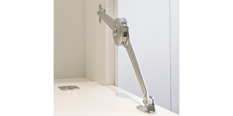 Duo Std Flap/Lid Stay 37mm Hospa Wht