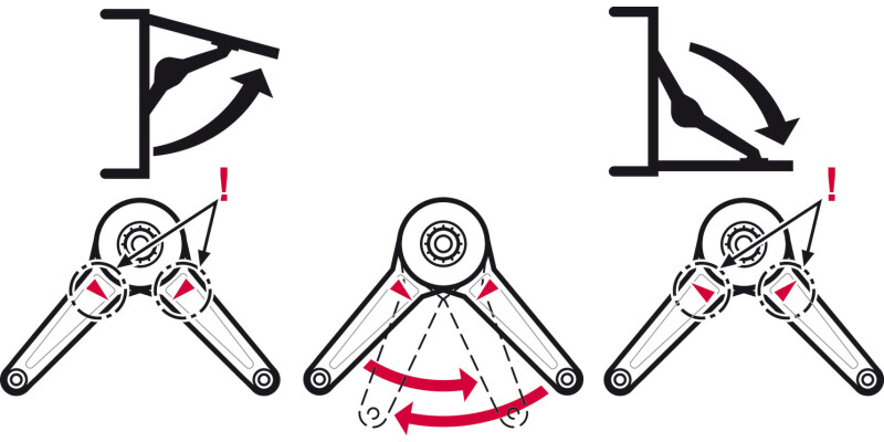 Duo Std Flap/Lid Stay 37mm Hospa Wht