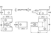 90D Kimana Flap Hinge Set SNP