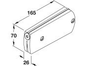 Kinvaro D-S Flap Fit w Pull Cbl 60N Wht