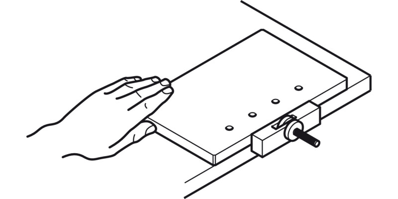 Drilling Jig for Free Front Panels