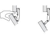 Connecting Hinge Euro Screw ZA NP