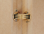 180D Zysa Hinge Drilling D12mm M.Brass