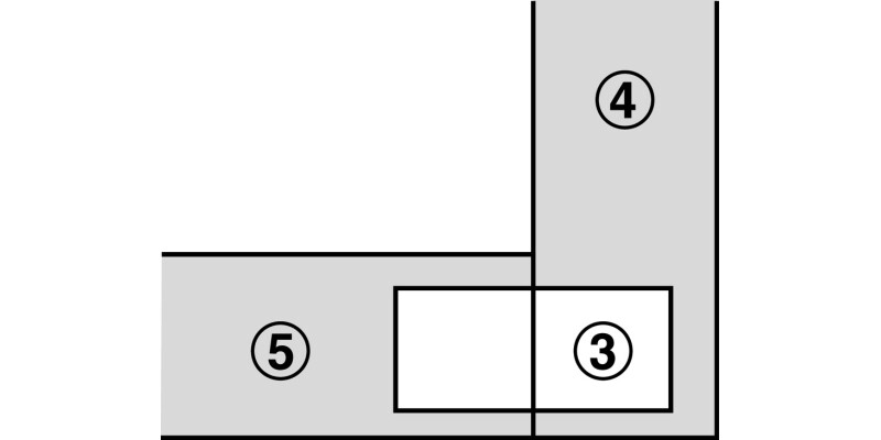 180D Zysa Hinge Drilling D12mm M.Brass