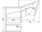 Free Fold 650-730mm 7.0-11.8kg Grey