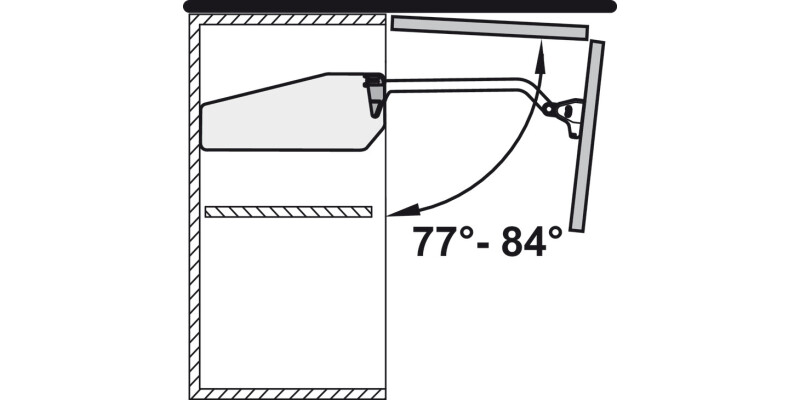Free Fold Angle Restraint Plastic Grey