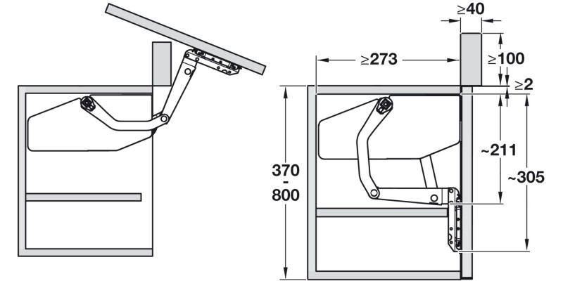 Free Swing S1 370-500mm 1.8-4.0kg Grey