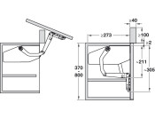 Free Swing S1 370-500mm 1.8-4.0kg Grey