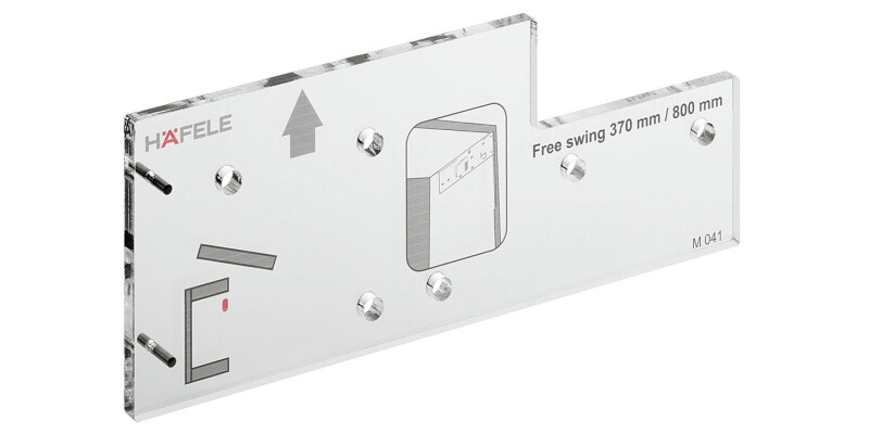 Drilling Jig for Free Swing Flap Fitting