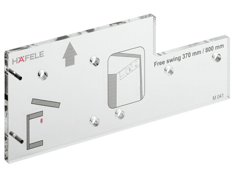 Drilling Jig for Free Swing Flap Fitting