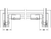 Free Up E/Free Swing E Cross Bar 1200mm