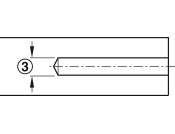 Drill Bit Confirmat 1pc HSS D4/5/8mm