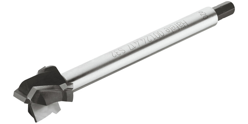 Drill Bit, Multi-Spur, HM/HW, 3-Spur, H&auml;fele Red Jig