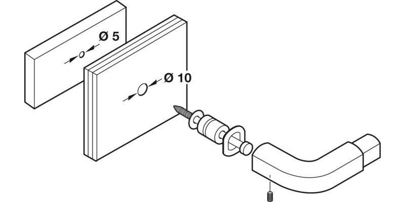 PBA ProCAP Fixing Bolts for Brick Walls