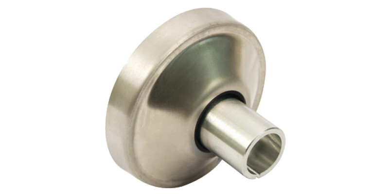 PBA Cub/Brd Wall-Hdrail Sckt 316L SSS