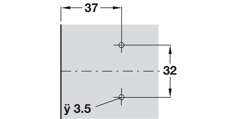 Nexis 0mm Mounting Plate 2prt Click Cr.Cam Hos