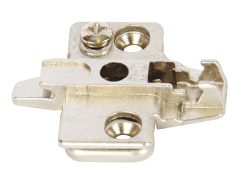 Mounting Plate, Super Compact Cruciform, for Grass Click On System Hinges