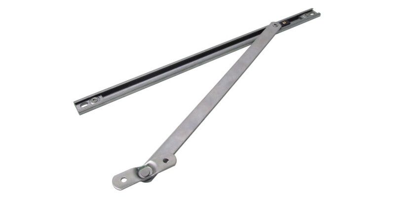 Restrictor Arm, Door and Window, Solid Stainless Steel