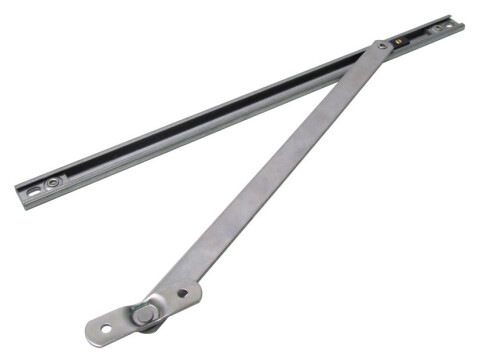 Restrictor Arm, Door and Window, Solid Stainless Steel