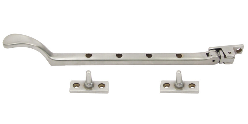 Casement Stay 2 Pins 305mm Brass PC