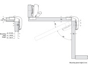 Nexis 155D Pie Cut Hinge Click Hospa