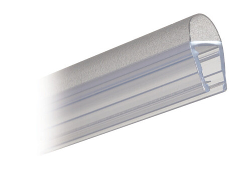 Bulb Seal 6-8mm 2010mm Trans PVC