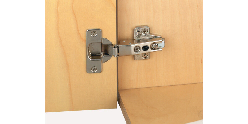Concealed Cup Hinge, 100� Nexis, Unsprung, Inset Mounting, Click on Arm, Grass T