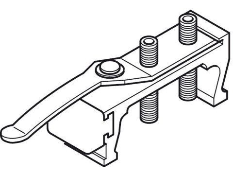 Hawa Junior 80 Inox Track Stopper