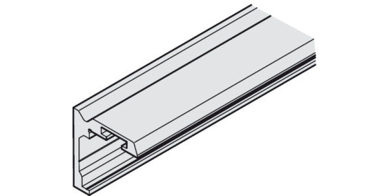Hawa Junior 40 Side Fixing Profile 2.5m