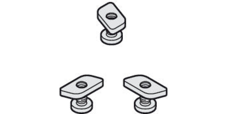 Hawa Junior 40 Track Fixing Set