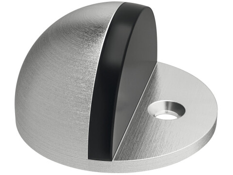 Door Stop, Floor Mounted, with Dowel, Brass, Startec