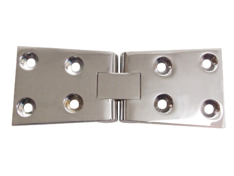 Counter Flap Hinge, 114 x 38 mm, Brass
