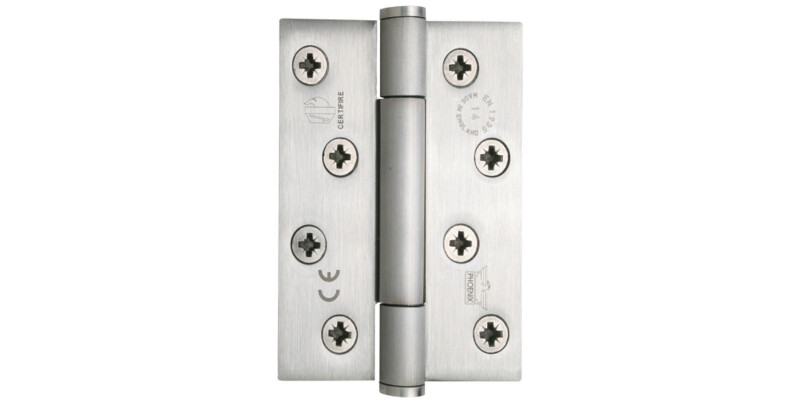 Butt Hinge Conc BB Rad 102x76mm 304 SSS