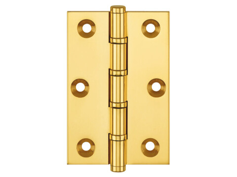 Butt Hinge BB Sqr 76x50mm Brs PCP