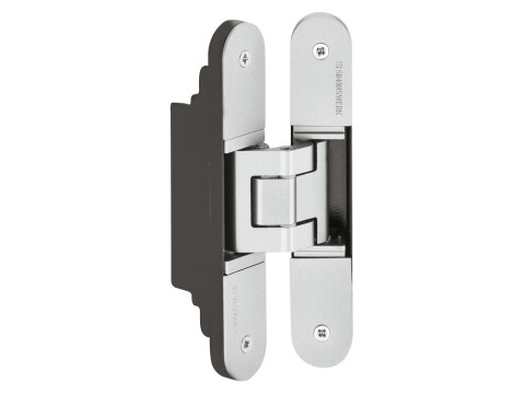 3D Hinge, 180�, Aluminium, Zinc Diecast and Steel, Tectus TE 340