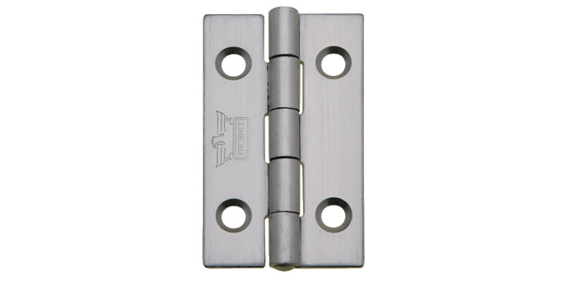Butt Hinge, Unwashered, 63 x 38 mm, Stainless Steel
