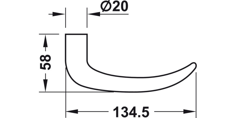 Dialock DT700 DrTerminal Set J Lvr SSS