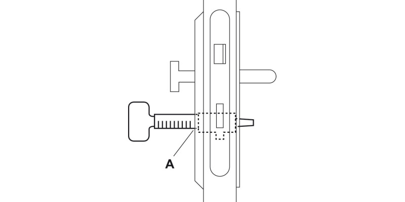 BuildingSite Key 184x64mm ZincDiecast NP