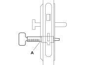 BuildingSite Key 184x64mm ZincDiecast NP