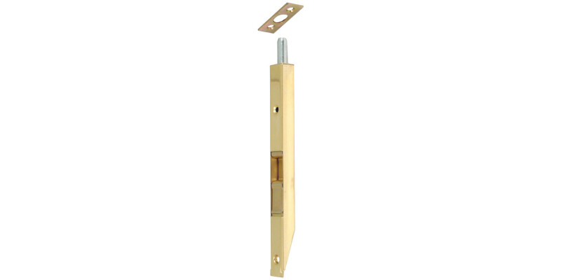 Flush Bolt, Sunk Slide, Width 16 mm, Steel