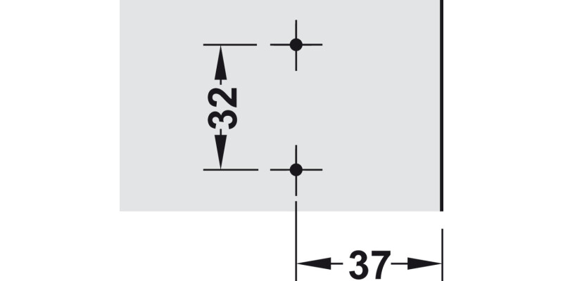 Smuso Quick 2mm Mounting Plate 1prt Cruci Hospa