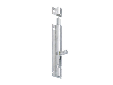 Barrel Bolt, Straight or Cranked, Face Fixing, Width 23 mm, Aluminium