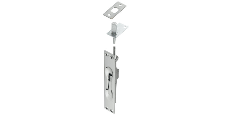 Lvr Act Flushbolt 172x25x30mm Brs PB
