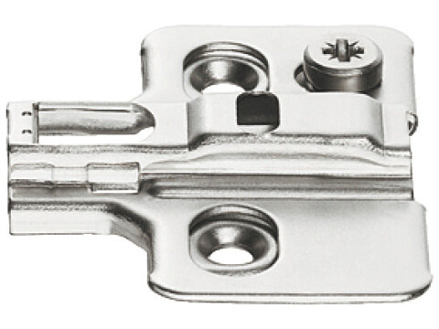Mounting Plate, Cruciform, for use with Hospa Countersunk Screws, H&auml;fele Metalla