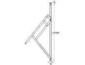 Loadpro HD Friction Hinge 609mm 430 SS