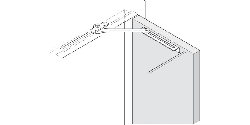 Surface OH Friction Stay HD Outward SZP
